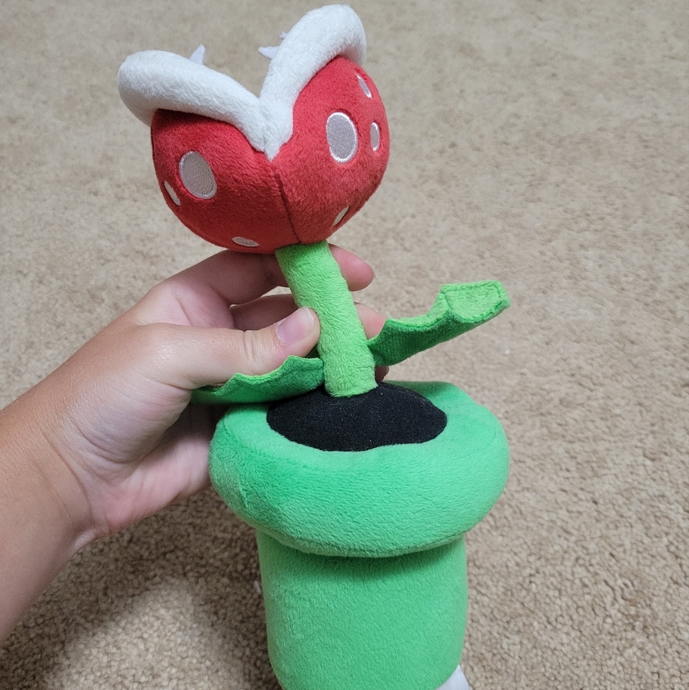 Super Mario Piranha Plant plush
